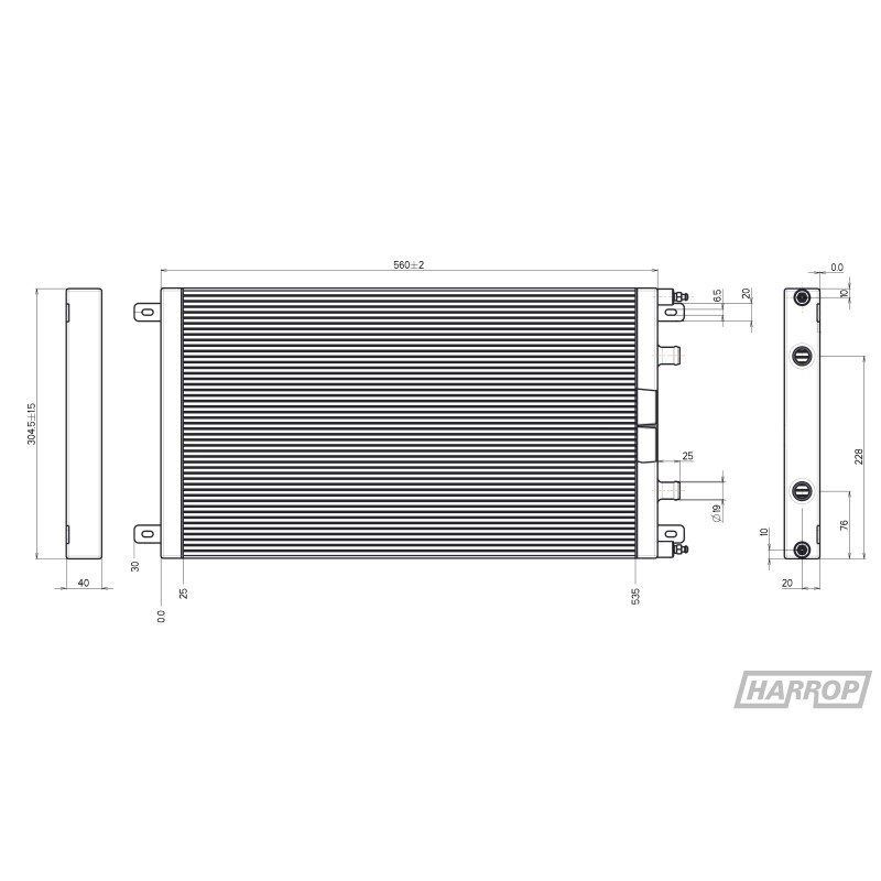 Harrop Universal Intercooler Kit